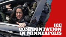 ICE agents haul driver out of car as Minnesota protesters swarm them in dramatic video