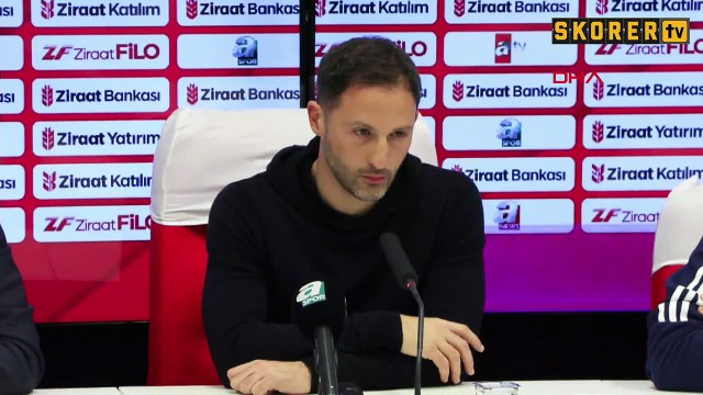 Fenerbahçe'de Domenico Tedesco: 'Daha hızlı oynayabilirdik'