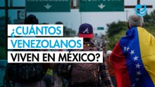¿Cuántos venezolanos viven en México actualmente?