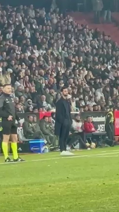 El Madrid anota y así reacciona Arbeloa a su primer gol como entrenador