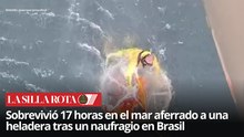 Drama en el mar: pescador brasileño sobrevivió 17 horas tras un naufragio