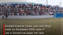 Pombal Esporte Clube vem com força total no Paraibano 2026; pela 1ª vez o Carcará vai jogar em casa