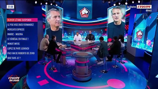 Olivier Létang suspendu jusqu'au 31 mars par la commission de discipline - Foot - Ligue 1 - Lille