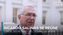 Tras denunciar a México ante la CIDH, Ricardo Salinas se reúne con el secretario del Tesoro de EE.UU