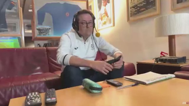 La reacción de Roncero al tercer gol del Albacete al Real Madrid