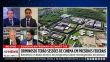 Governo leva cinema a presídios federais com entrega de 40 smart TVs