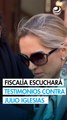 Fiscalía española escuchará testimonios vs Julio Iglesias por 