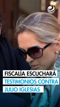 Fiscalía española escuchará testimonios vs Julio Iglesias por trata de seres humanos y acoso sexual