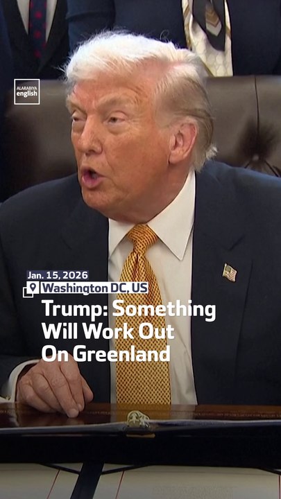 Trump: Something Will Work Out On Greenland