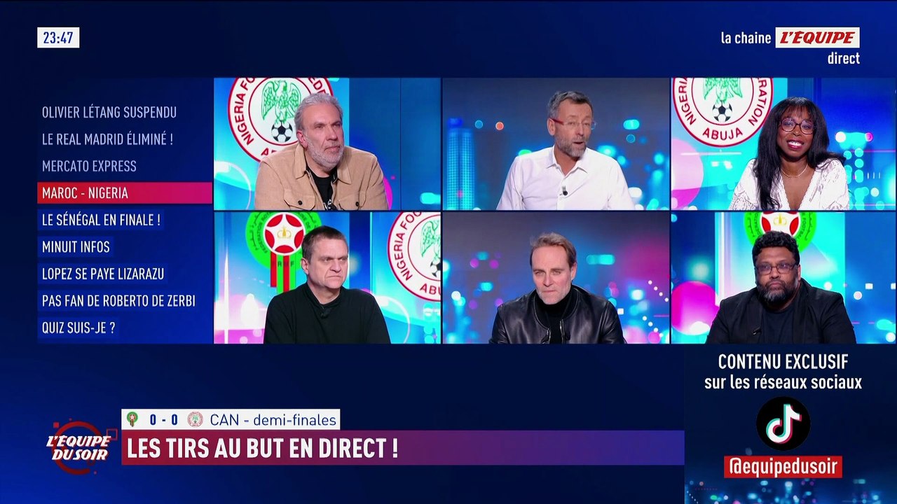 Le Maroc qualifié pour la finale à domicile après la séance des tirs au but face Nigéria - Foot - CAN