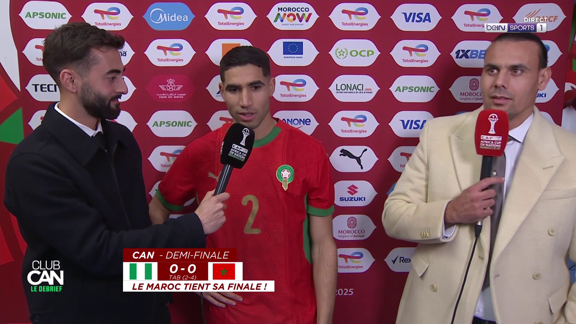 Achraf Hakimi : "Un moment unique pour nous"