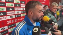 Carvajal, el único en dar la cara tras la eliminación del Madrid en Copa del Rey