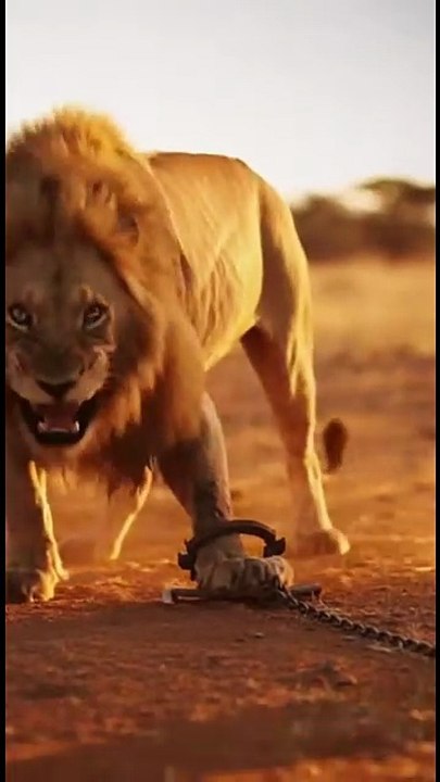 A Hunter’s Steel Trap Caught a Lion — What This Man Did Next Shocked Everyone 🦁