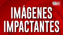 Imágenes impactantes: en la misma esquina del accidente falleció una chica