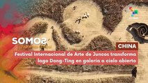 SOMOS | China | Festival Internacional de Arte de Juncos transforma al lago Dong-Ting en galería a cielo abierto 14-01-2026