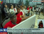 Brigada Internacionalista de Colombia condena las acciones injerencistas de EE. UU. en la región