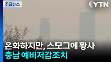 [날씨] 예년보다 온화하지만, 스모그에 황사...충남 예비저감조치 / YTN