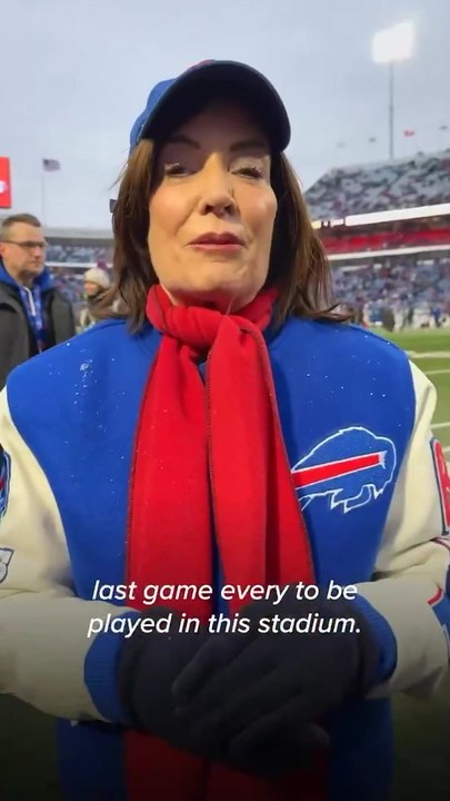 Kathy Hochul claims to be the 'best Bills fan to ever sit in the governor's seat'