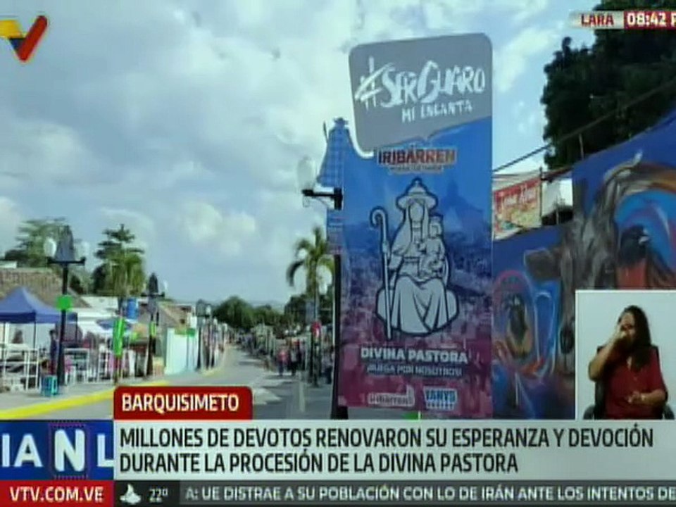 Larenses ratifican su fe y devoción a la Divina Pastora en Barquisimeto