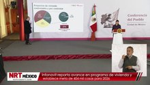 Infonavit reporta avance en programa de vivienda y establece meta de 404 mil casas para 2026