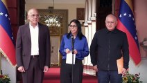Delcy Rodríguez anuncia 