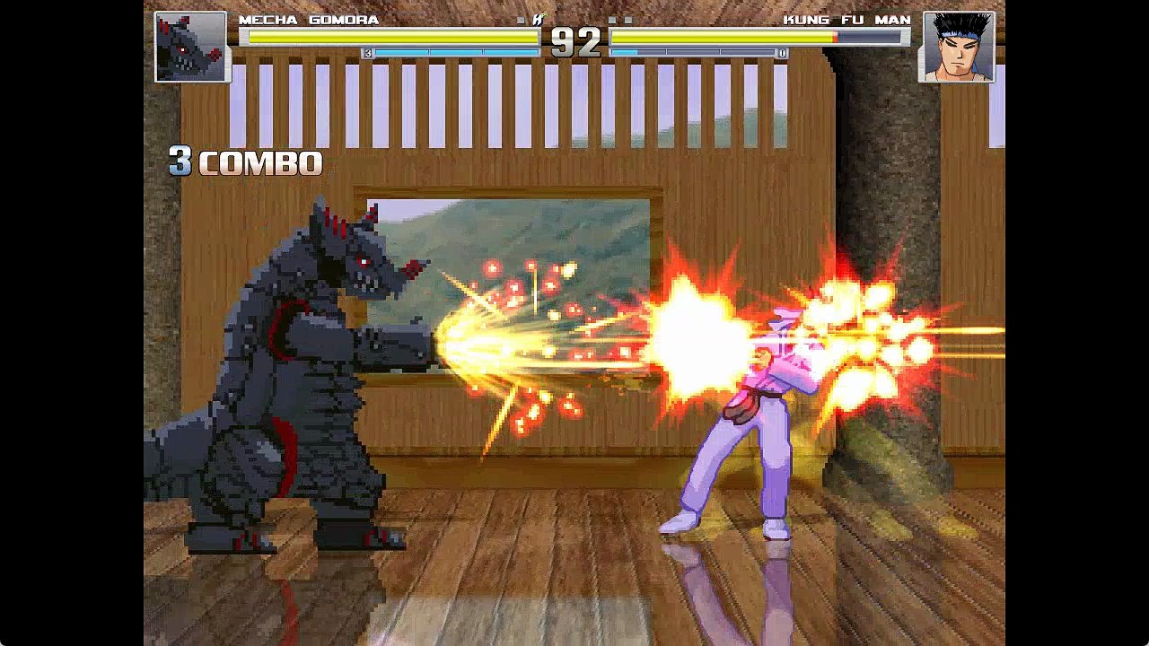 M.U.G.E.N (Arcade Mode) Mecha Gomora