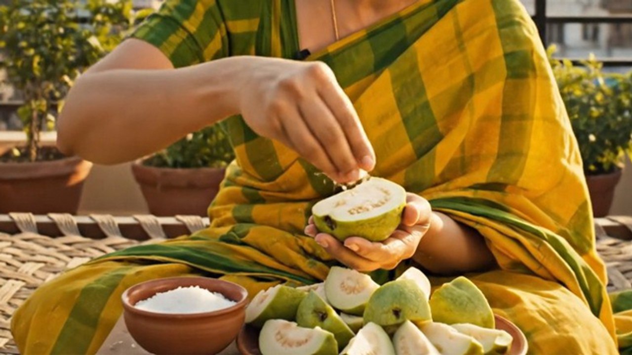 Guava With Salt: अमरूद के साथ नमक खाने से क्या होता है |Amrud Ke Sath Namak Khane Se Kya Hota hai ?