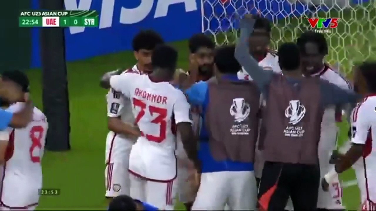 Highlight VTV5 | U23 UAE 1-1 U23 Syria | Đối thủ của U23 Việt Nam chính thức lộ diện | Bảng B - VCK U23 châu Á 2026