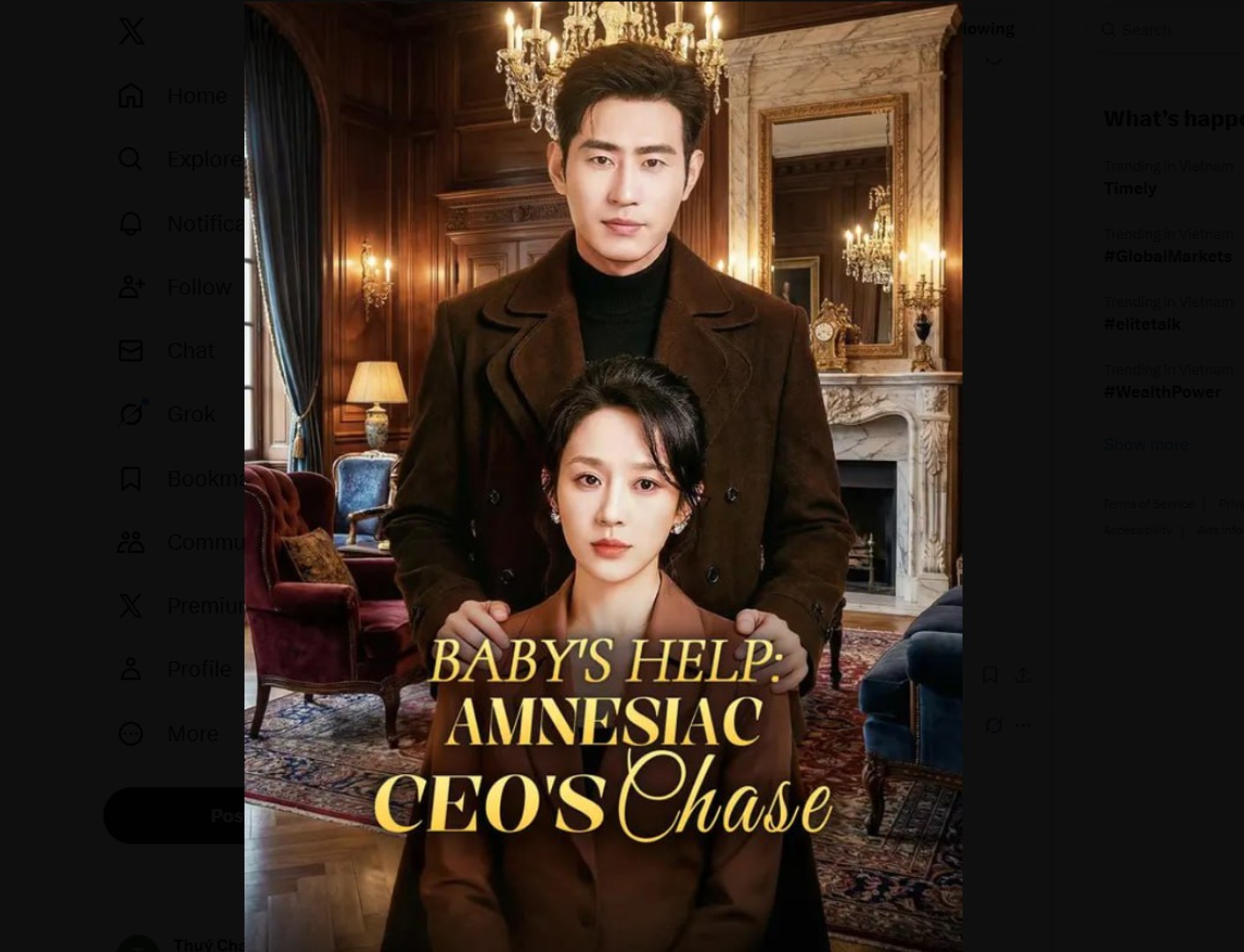 Baby's Help Amnesiac CEO's Chase Drama Movies English Sub
