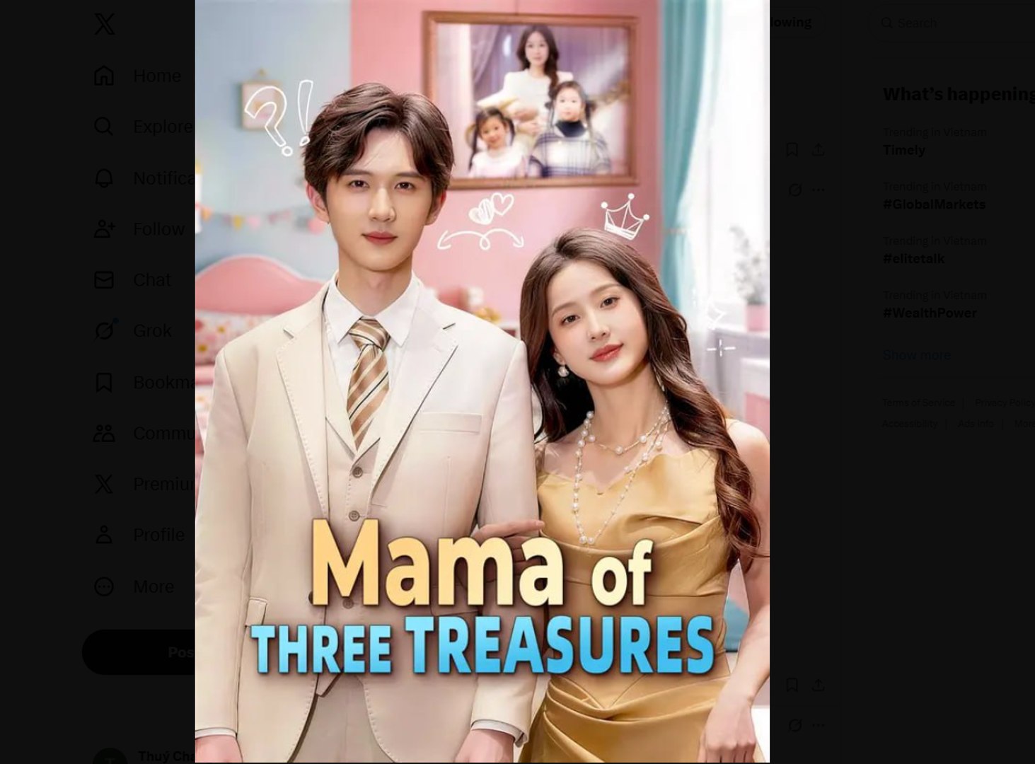 Mama of Three Treasures Drama Movies English Sub