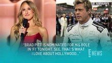 Nikki Glaser Reveals Brad Pitt Joke She Cut from Golden Globes 2026 _ E! News