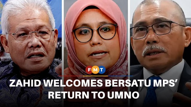 Zahid welcoming return of Bersatu MPs to Umno, says Puad