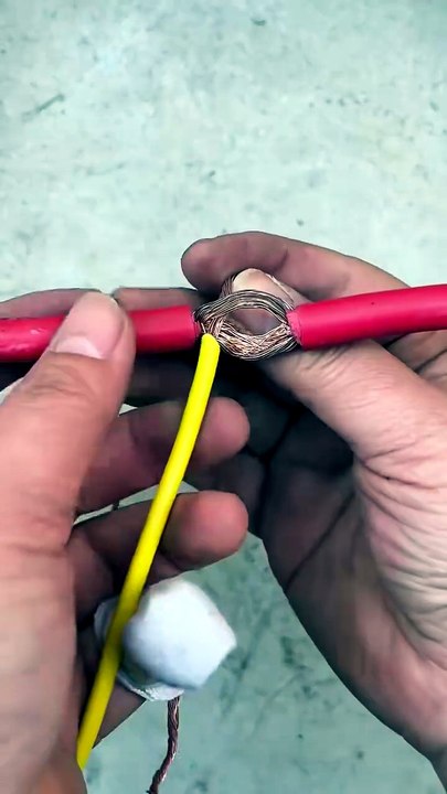 Electrical wire Folding Diy Guide #diy #shorts