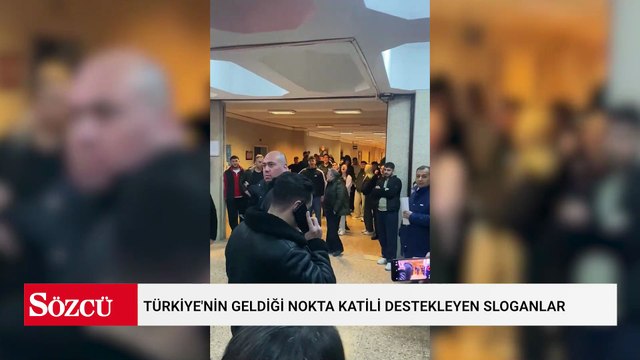 Türkiye'nin geldiği nokta katili destekleyen sloganlar