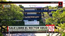 Rector de la UACAM recupera su libertad tras detención calificada como injustificada