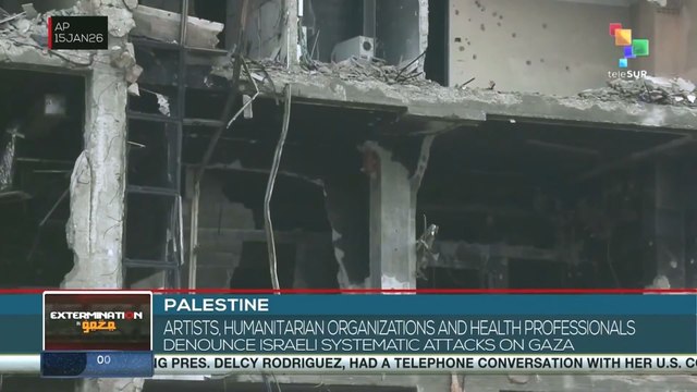 Palestine: Artists, humanitarian organizations and health professionals denounce Israeli systematic attacks on Gaza