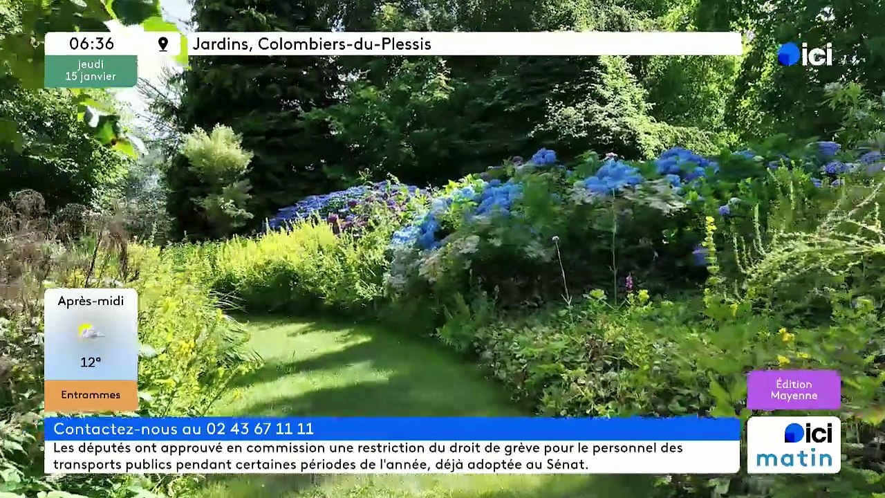 15/01/2026 - ici matin par ici Mayenne en vidéo