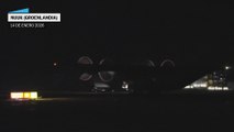 Un avión militar danés llega a Groenlandia