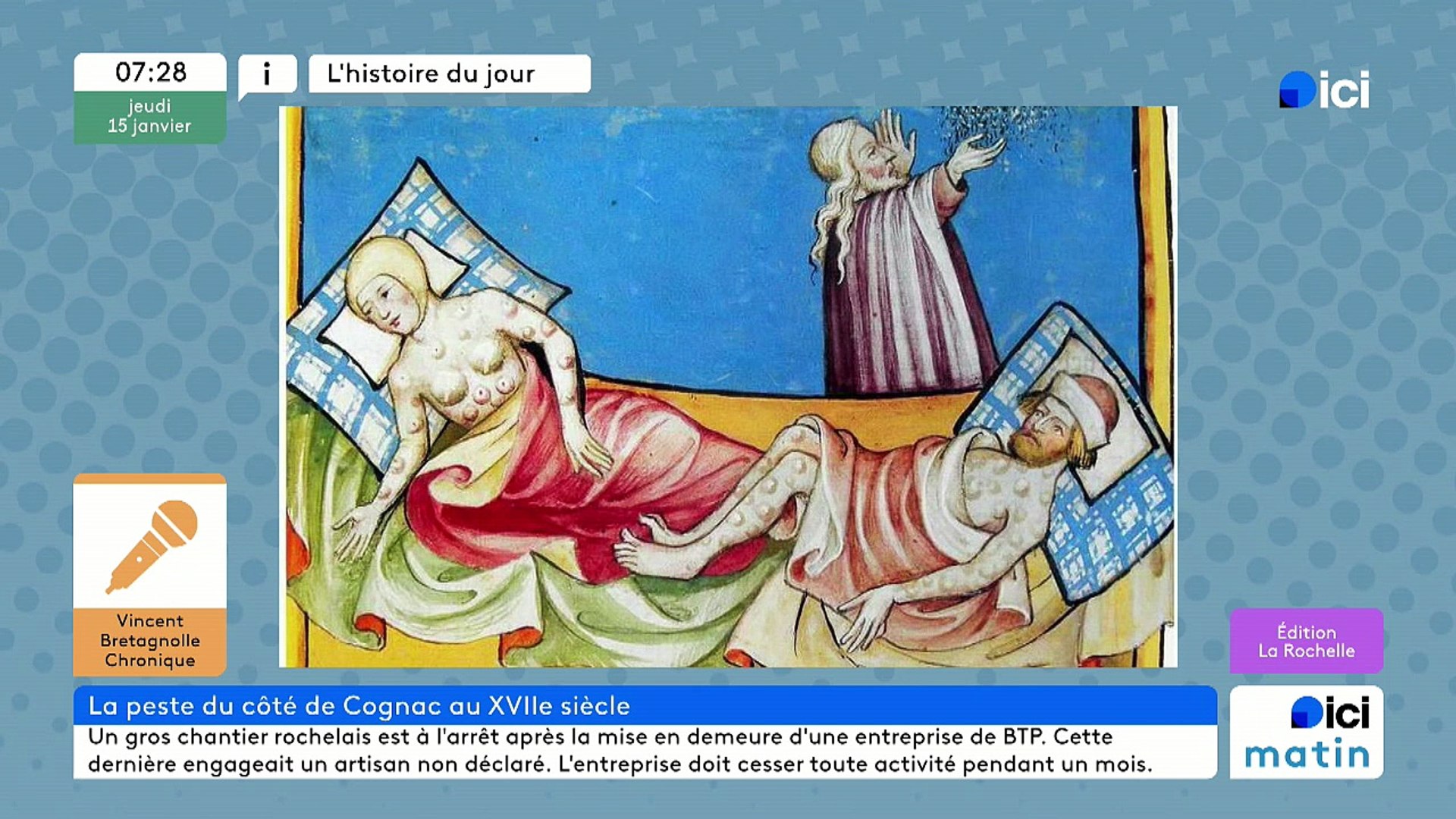 ⁣15/01/2026 - ici matin par ici La Rochelle en vidéo