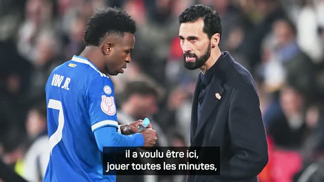Real Madrid - Malgré la défaite, Arbeloa félicite VInicius