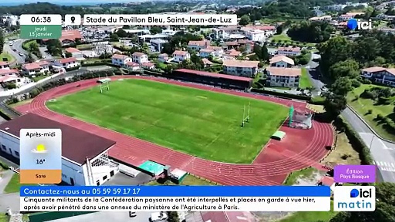 15/01/2026 - ici matin par ici Pays Basque en vidéo