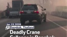 Deadly Crane Collapse in Bangkok Suburbs