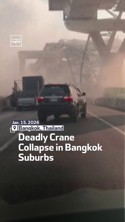 Deadly Crane Collapse in Bangkok Suburbs