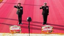 78th Army Day Parade: Gen Upendra Dwivedi, CDS Anil Chauhan Honour Martyrs in Jaipur