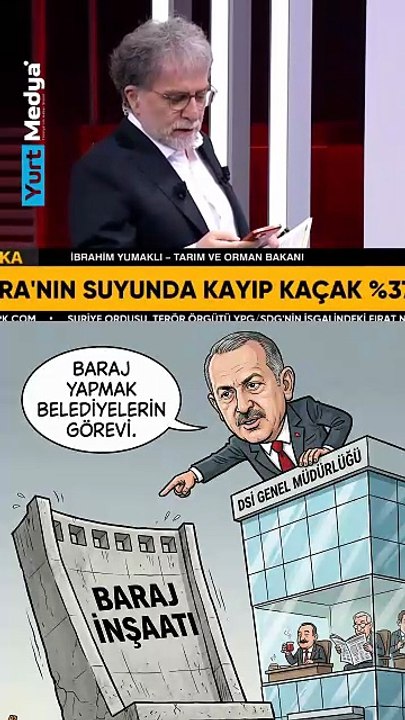Bakan Yumaklı'dan Tepki Çeken Çıkış: "Baraj Yapmak Belediyenin Görevi!" Peki DSİ Ne İş Yapar?