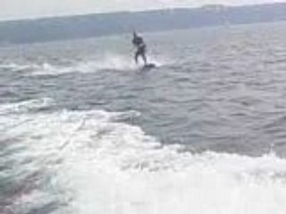 Moi en wakeborard