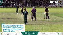 Huge! Five sixes in an over for Cricket ACT batter