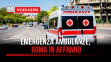 Emergenza ambulanze, Roma in affanno