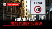 Zona 30 a Roma, meno incidenti e smog