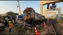 Thailandia, crolla una gru e fa deragliare treno: almeno 32 morti